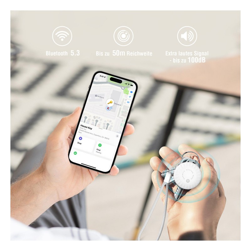 4smarts Standort-Finder SkyTag Duo 4er Set white — Buy in Cyprus with Fast Delivery