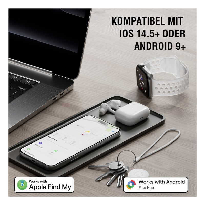 4smarts Standort-Finder SkyTag Duo 4er Set white — Buy in Cyprus with Fast Delivery