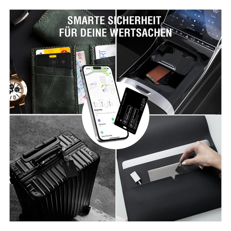 4smarts Standort-Finder SkyTag Card Duos ReCharge black — Buy in Cyprus with Fast Delivery