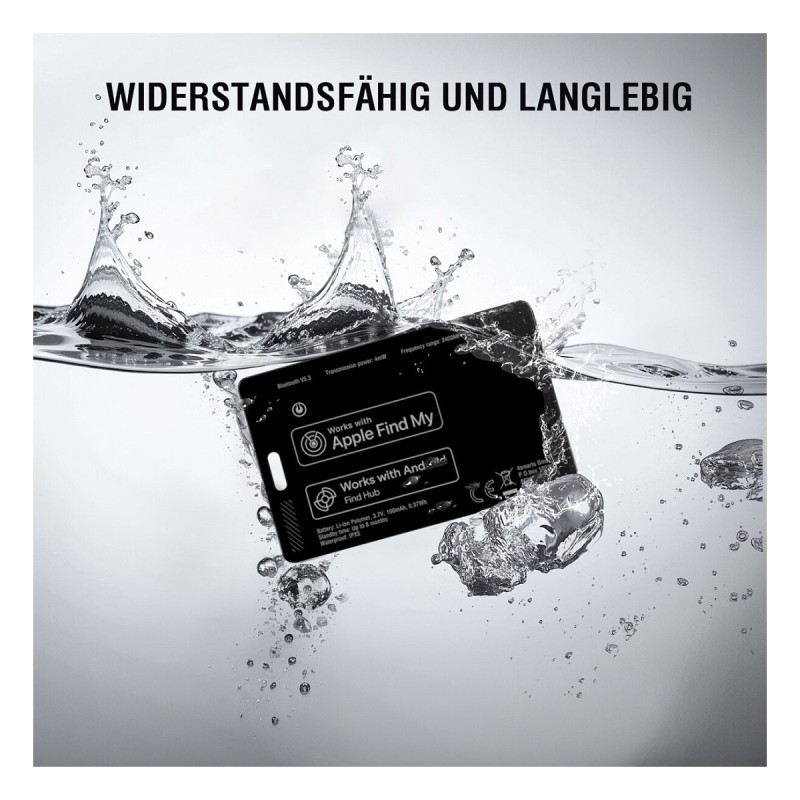 4smarts Standort-Finder SkyTag Card Duos ReCharge black — Buy in Cyprus with Fast Delivery