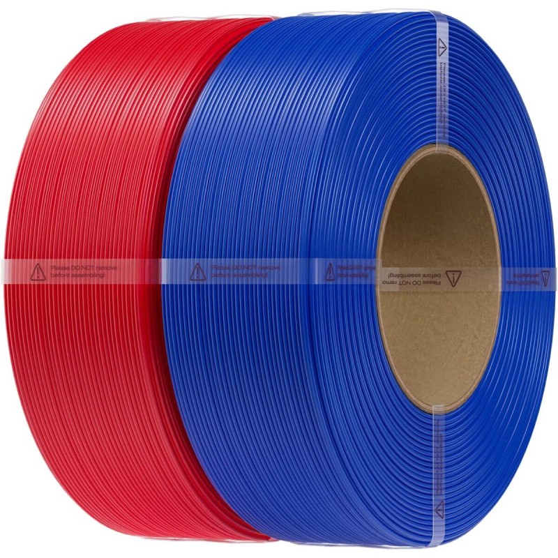 Creality CR-PETG Value Pack 2kg - No Reel - Red & Blue 3D Printer Filament Refill — Buy in Cyprus with Fast Delivery