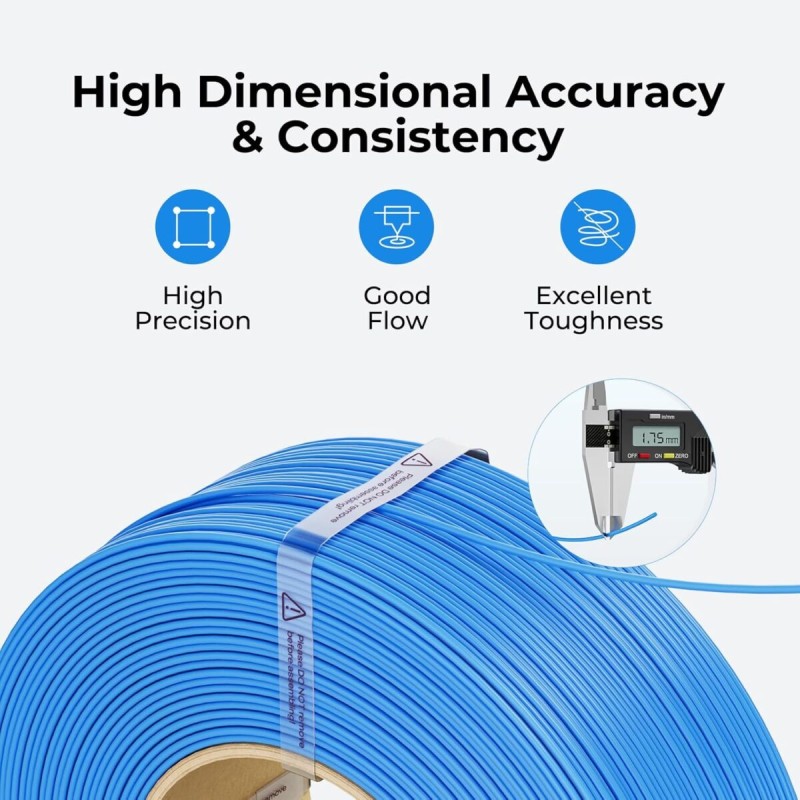 Creality CR-PETG Value Pack 2kg - No Reel - Red & Blue 3D Printer Filament Refill — Buy in Cyprus with Fast Delivery