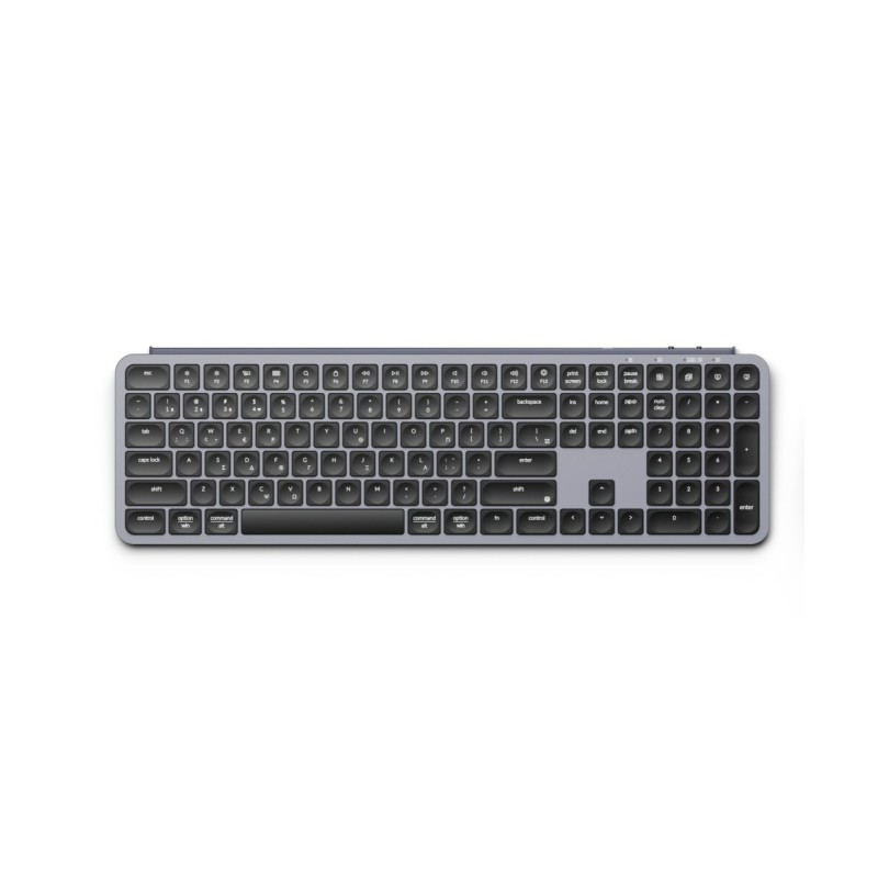 Keychron B6 Pro (B6P-K1-GR) Ultraslim Wireless BT Keyboard ZMK Online customization - Gray 100% GR
