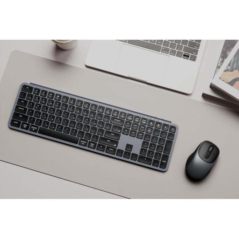 Keychron B6 Pro (B6P-K1-GR) Ultraslim Wireless BT Keyboard ZMK Online customization - Gray 100% GR
