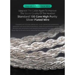 KZ ZST X Black With Mic - IEM 3,5 In Ear Monitor Earphones, Dynamic Hybrid Dual Driver 1BA+1DD, 2x