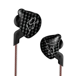 KZ ZST Black No Mic - IEM 3,5 In Ear Monitor Earphones, Dynamic Hybrid Dual Driver 1BA+1DD — Buy in Cyprus with Fast Delivery