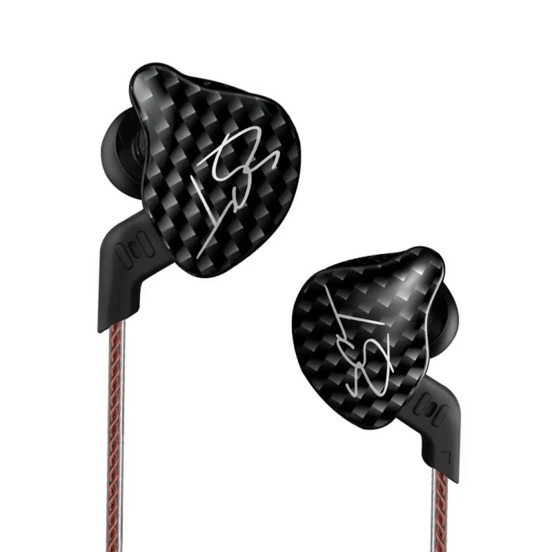 KZ ZST Black No Mic - IEM 3,5 In Ear Monitor Earphones, Dynamic Hybrid Dual Driver 1BA+1DD — Buy in Cyprus with Fast Delivery
