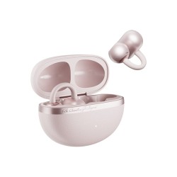 QCY Crossky C50 Pink (CT06) Open Ear Earclip, BT 6.0, IPX5 waterproof, 35h — Buy in Cyprus with Fast Delivery
