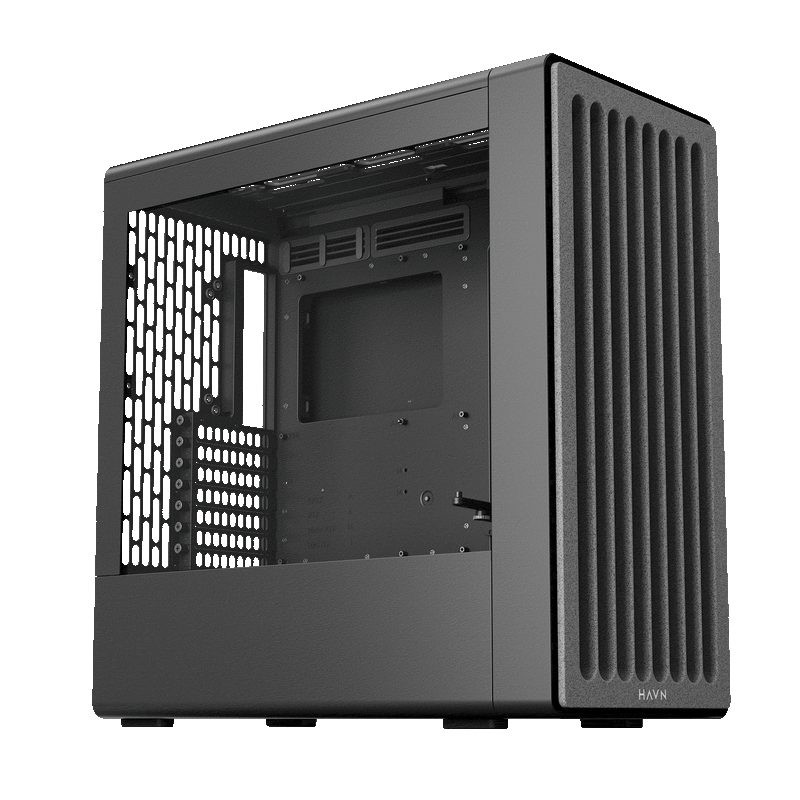 HAVN BF 360 Black without fans - premium ATX mid-tower — Buy in Cyprus with Fast Delivery