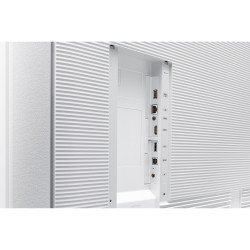 Samsung Flip Pro WM65B - 65" 4K UHD (3840x2160) MultiTouch Display, Tizen, 32GB, USB-C/HDMI/DP, White/Grey