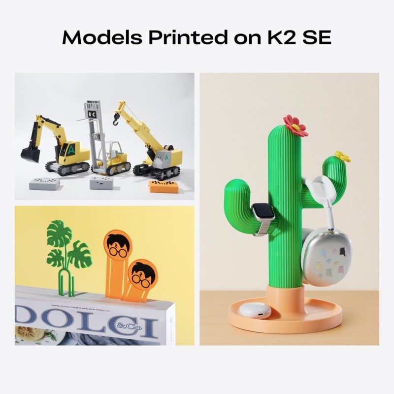 CREALITY K2 SE COMBO - with CFS FDM Semi Enclosed 3d Printer 500mm s multicolor 220x215x245mm