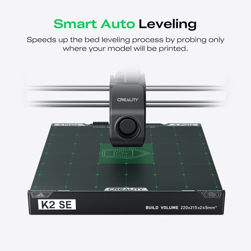 CREALITY K2 SE COMBO - with CFS FDM Semi Enclosed 3d Printer 500mm s multicolor 220x215x245mm