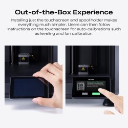 CREALITY K2 SE COMBO - with CFS FDM Semi Enclosed 3d Printer 500mm s multicolor 220x215x245mm