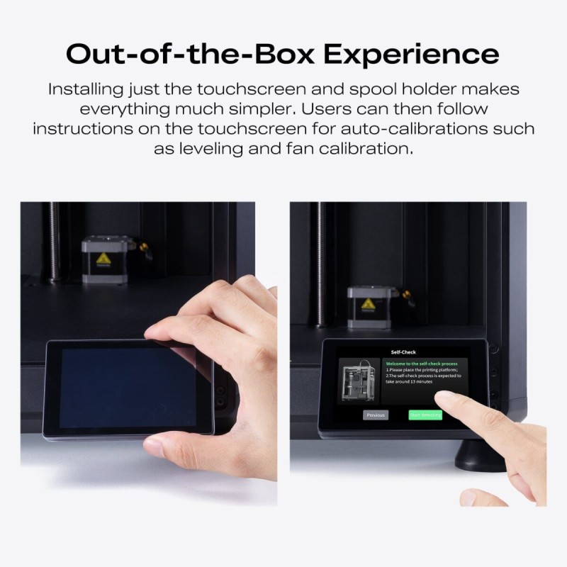 CREALITY K2 SE COMBO - with CFS FDM Semi Enclosed 3d Printer 500mm s multicolor 220x215x245mm