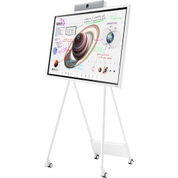 Samsung Flip Pro WM65B - 65" 4K UHD (3840x2160) MultiTouch Display, Tizen, 32GB, USB-C/HDMI/DP, White/Grey