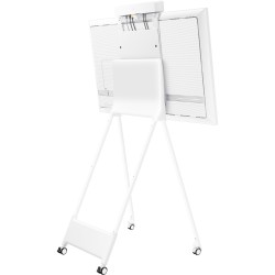 Samsung Flip Pro WM65B - 65" 4K UHD (3840x2160) MultiTouch Display, Tizen, 32GB, USB-C/HDMI/DP, White/Grey