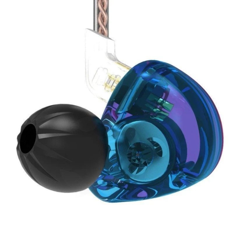 KZ ZST Purple No Mic - IEM 3,5 In Ear Monitor Earphones, Dynamic Hybrid Dual Driver 1BA+1DD — Buy in Cyprus with Fast Delivery