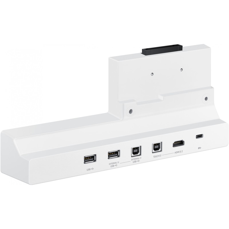 Samsung Flip Pro WM65B - 65" 4K UHD (3840x2160) MultiTouch Display, Tizen, 32GB, USB-C/HDMI/DP, White/Grey