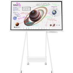 Samsung Flip Pro WM65B - 65" 4K UHD (3840x2160) MultiTouch Display, Tizen, 32GB, USB-C/HDMI/DP, White/Grey