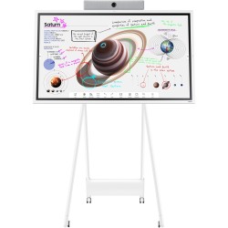 Samsung Flip Pro WM65B - 65" 4K UHD (3840x2160) MultiTouch Display, Tizen, 32GB, USB-C/HDMI/DP, White/Grey