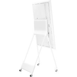 Samsung Flip Pro WM65B - 65" 4K UHD (3840x2160) MultiTouch Display, Tizen, 32GB, USB-C/HDMI/DP, White/Grey