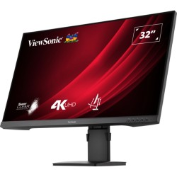 ViewSonic VG3208-4K - 32" 4K UHD VA Monitor (HDR10), 60Hz, 4ms, 2x HDMI + DP, Height-Adjustable, Black