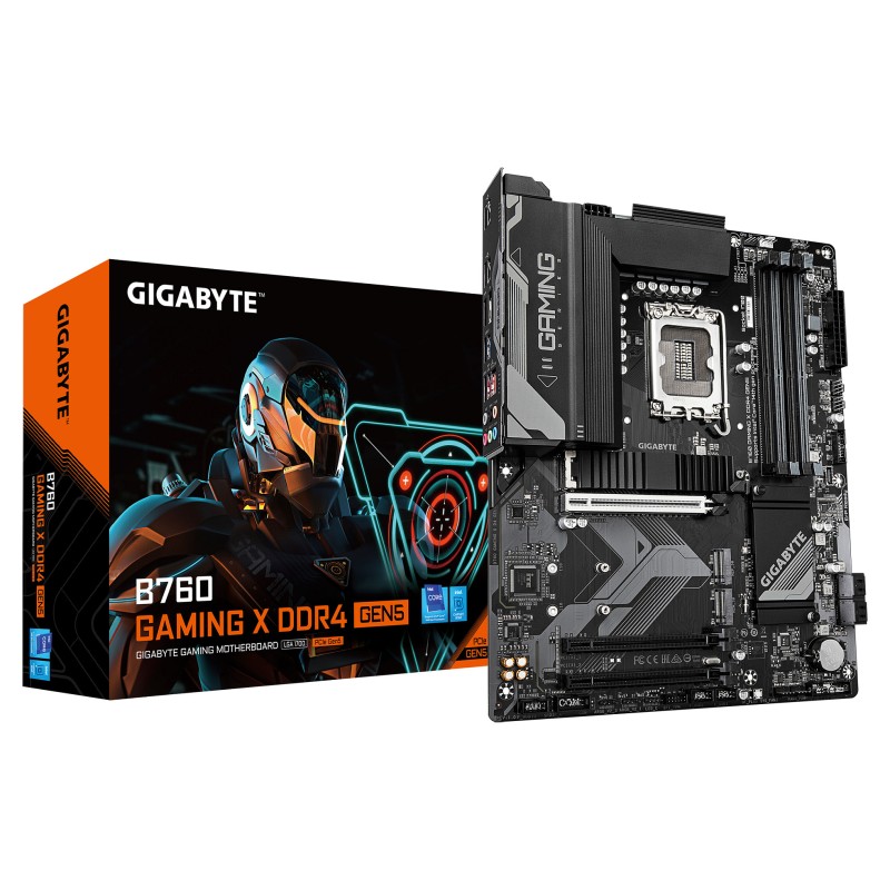 1700 Gigabyte B760 GAMING X DDR4 Gen5 ATX — Buy in Cyprus with Fast Delivery