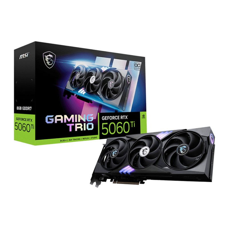 RTX 5060 Ti 8GB MSI Gaming Trio OC GDDR7 — Buy in Cyprus with Fast Delivery