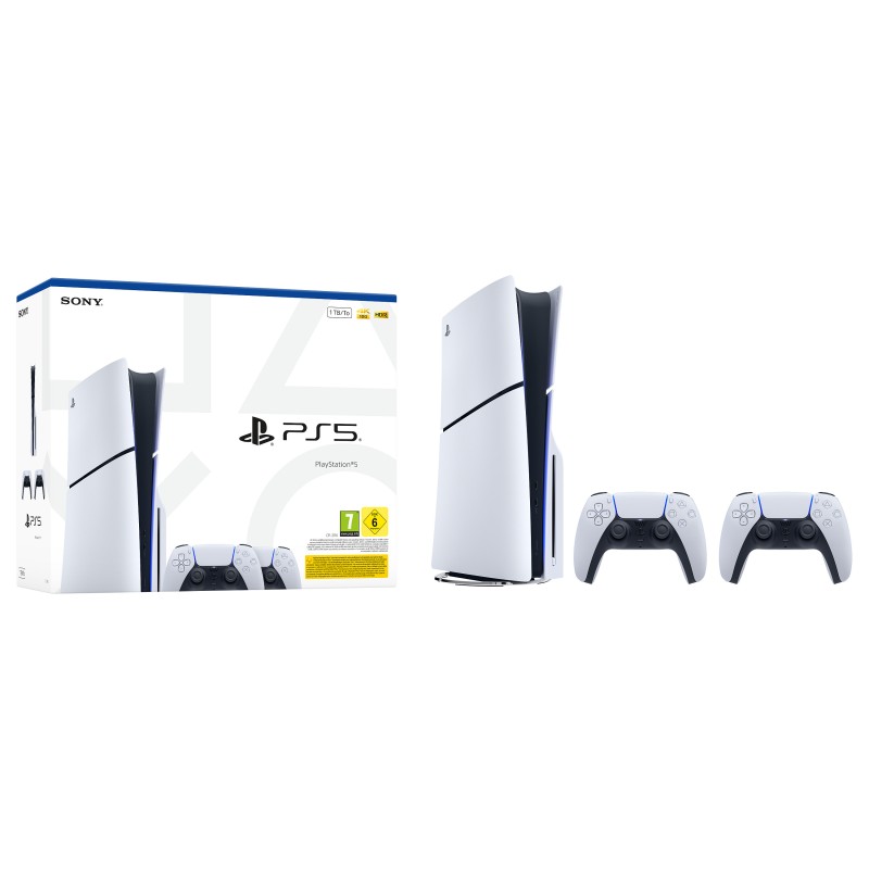 Sony Playstation 5 Bundle Disc-Edition inkl. zweiten DualSense Controller White — Buy in Cyprus with Fast Delivery