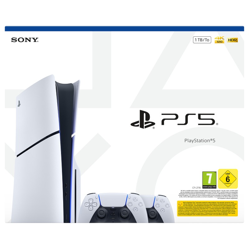 Sony Playstation 5 Bundle Disc-Edition inkl. zweiten DualSense Controller White — Buy in Cyprus with Fast Delivery