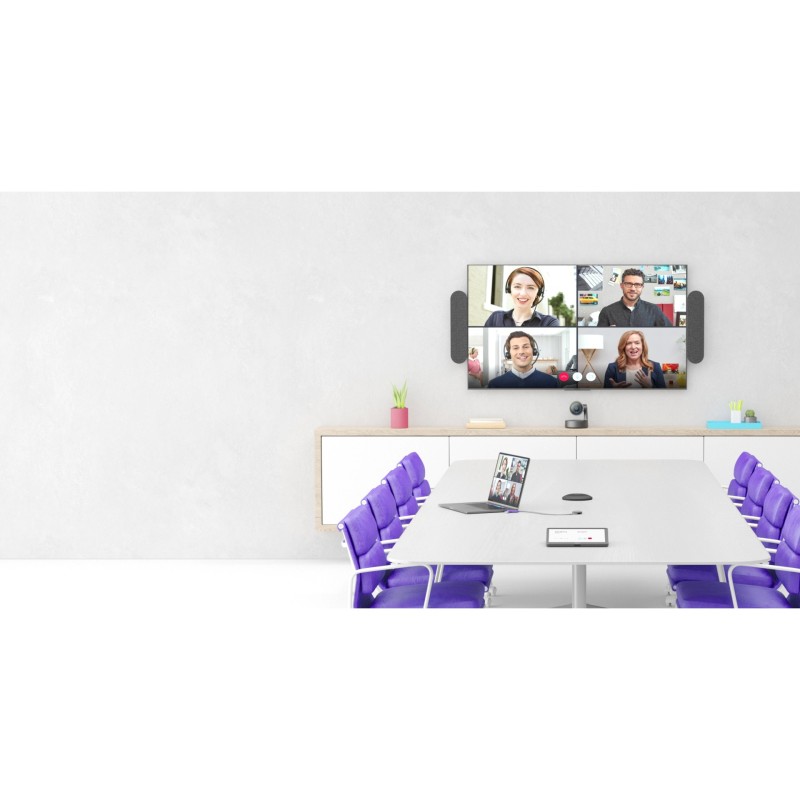 Logitech Swytch Hub - 2x HDMI, SuperSpeed USB (2x USB-C) - Graphite, 4K30 AV Transmitter & Receiver