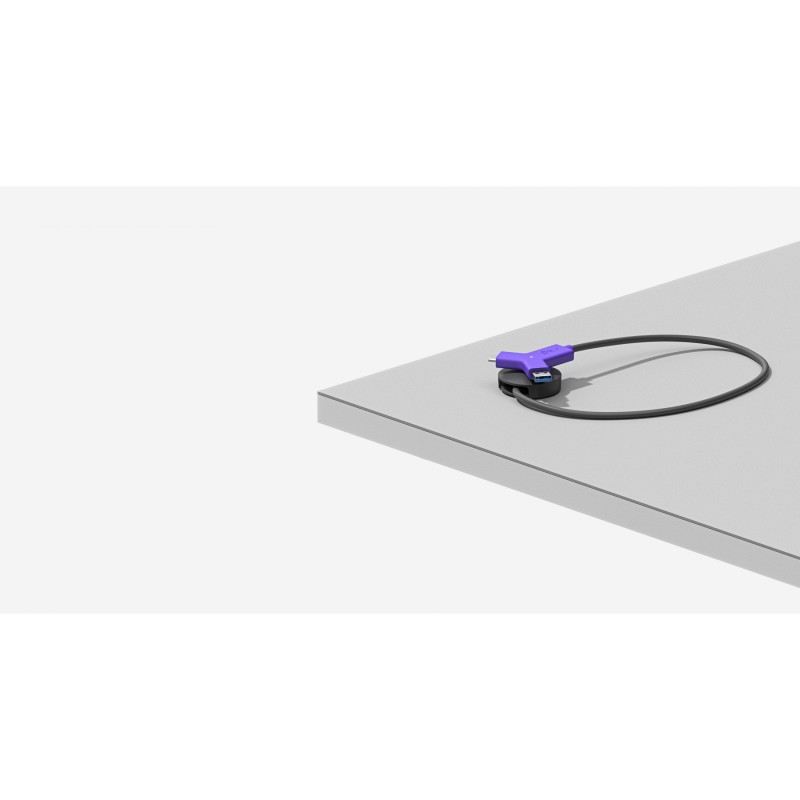 Logitech Swytch Hub - 2x HDMI, SuperSpeed USB (2x USB-C) - Graphite, 4K30 AV Transmitter & Receiver