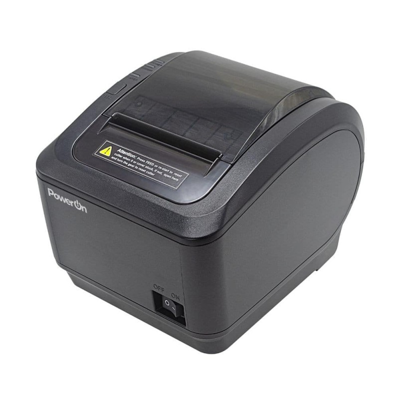 TPR-02 THERMAL RECEIPT PRINTER BLACK POWER-ON — Buy in Cyprus with Fast Delivery