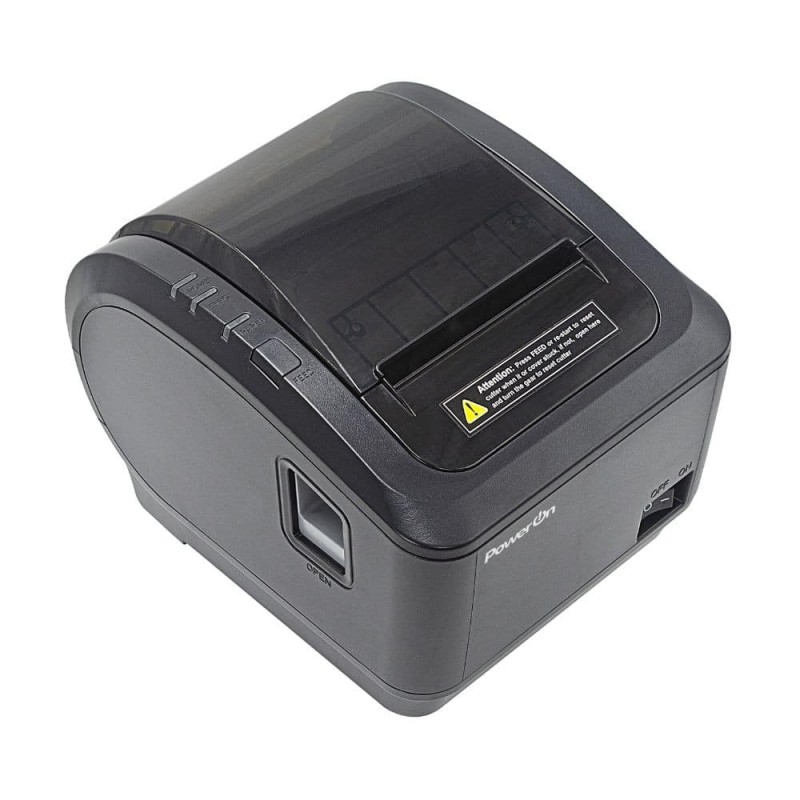 TPR-02 THERMAL RECEIPT PRINTER BLACK POWER-ON — Buy in Cyprus with Fast Delivery
