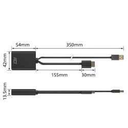 AC7536 HDMI TO DISPLAYPORT ADAPTER 4K@60HZ ACT — Buy in Cyprus with Fast Delivery