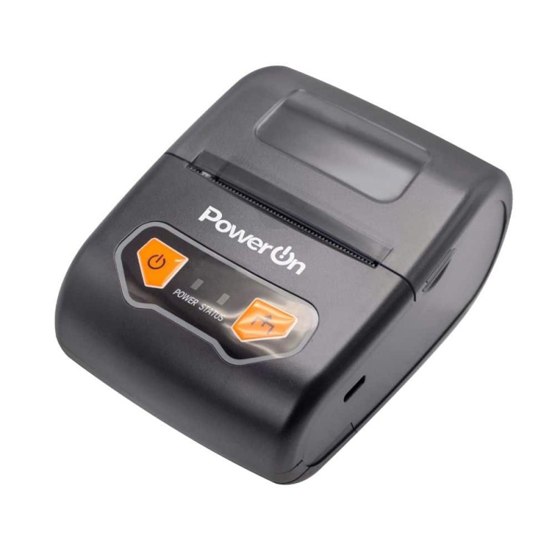 MTP-01 MOBILE THERMAL RECEIPT PRINTER BLACK POWER-ON — Buy in Cyprus with Fast Delivery
