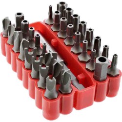 43034 MULTI BIT KIT 33 PARTS FOR SCREWDRIVER, INLINE — Buy in Cyprus with Fast Delivery