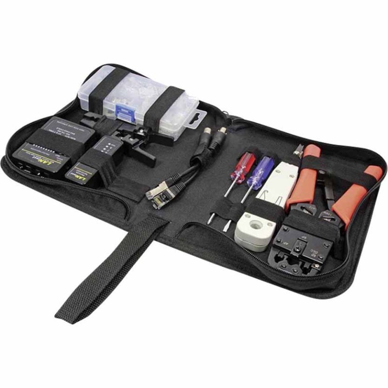 Buy WZ0030 NETWORKING TOOL SET W BAG LOGILINK in Cyprus, Nicosia, Limassol, Larnaka, Pafos