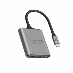 Buy MEDIALINK-H2 4K HIGH DEFINITION USB-C TO DUAL HDMI ADAPTER PROMATE in Cyprus, Nicosia, Limassol, Larnaka, Pafos