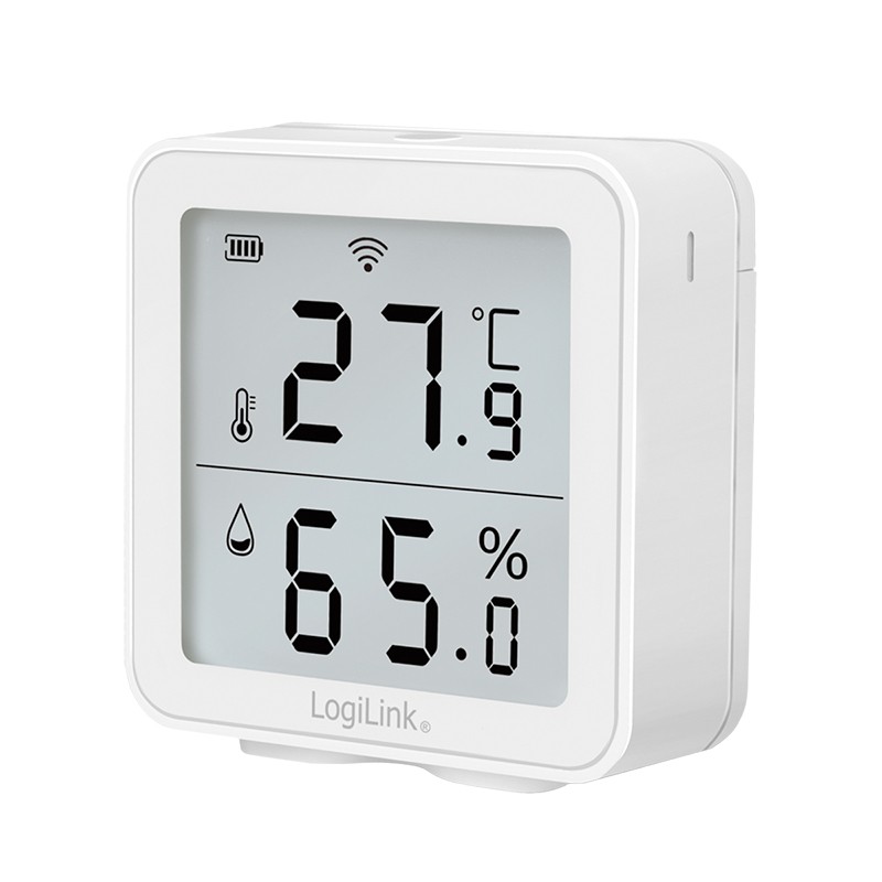 Buy SC0116 THERMO HYGROMETER, WI-FI REMOTE MONITORING VIA SMART LIFE LOGILINK in Cyprus, Nicosia, Limassol, Larnaka, Pafos