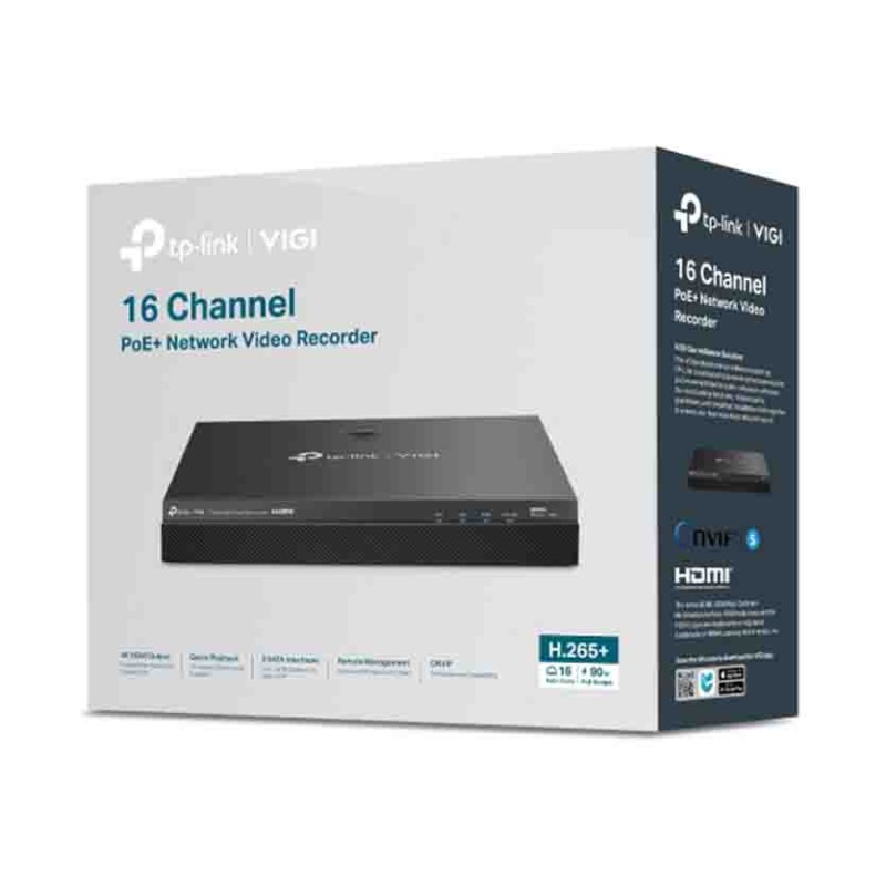 NVR2016H-16P VIGI POE+ NETWORK VIDEO RECORDER TP-LINK — Buy in Cyprus with Fast Delivery