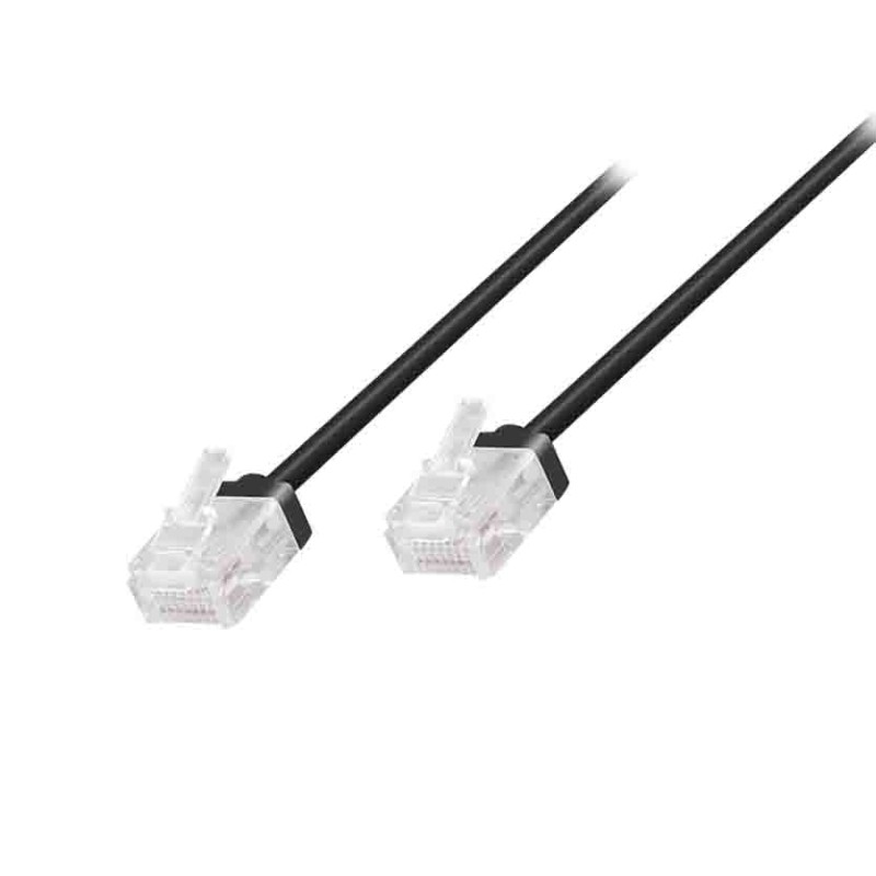 CQ3013U 0.30m CAT6A U UTP SLIM HIGH-FLEX PATCH CABLE BLACK, LOGILINK — Buy in Cyprus with Fast Delivery