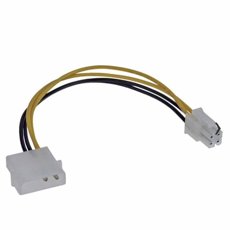 26632 M B POWER ADAPTER 5.25' TO 4PIN 12V 0,2m INLINE — Buy in Cyprus with Fast Delivery