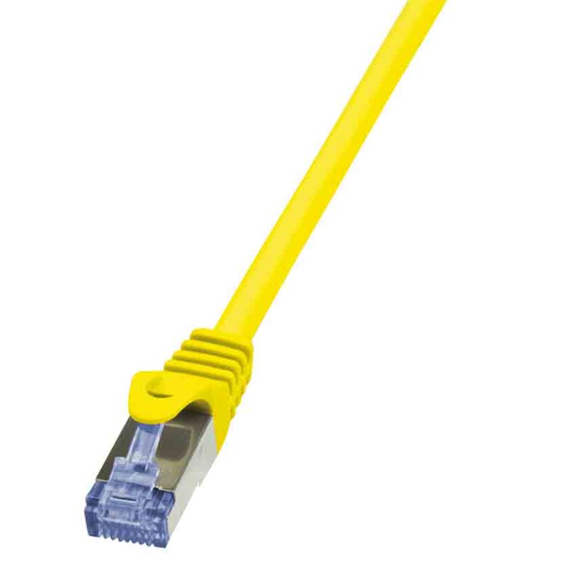 CQ3017S 0.25m PATCH CABLE PRIMELINE, CAT.6A, S FTP, YELLOW LOGILINK — Buy in Cyprus with Fast Delivery