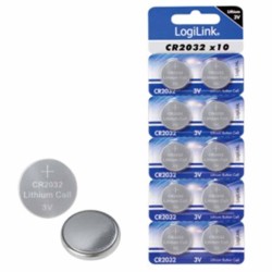 CR2032B10 LITHIUM BUTTON CELL CR2032 ULTRA POWER LOGILINK — Buy in Cyprus with Fast Delivery