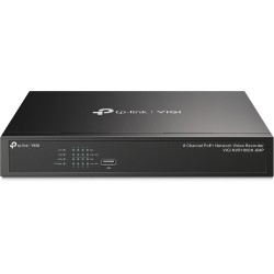 TP-Link VIGI NVR1008H - 8-Channel PoE+ NVR, 4K (3840x2160), SATA up to 10TB, Black — Buy in Cyprus with Fast Delivery