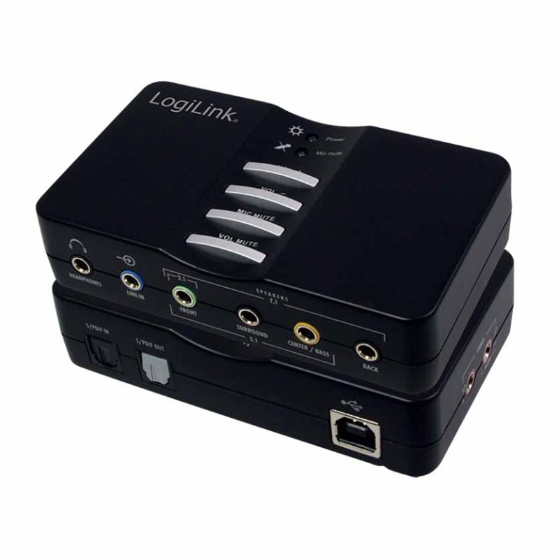Buy UA0099 7.1 CHANNEL USB SOUND BOX LOGILINK in Cyprus, Nicosia, Limassol, Larnaka, Pafos