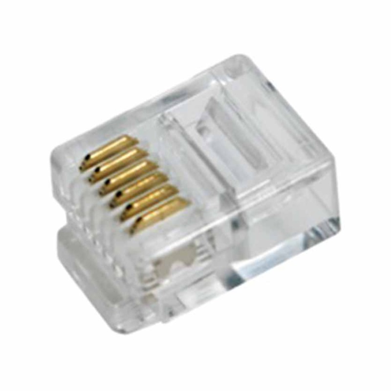 Buy MP0019 RJ12 MODULAR PLUG, UNSHIELDED 100pcs LOGILINK in Cyprus, Nicosia, Limassol, Larnaka, Pafos