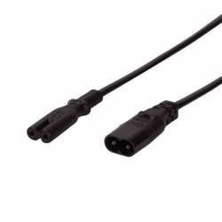 CP129 2m POWER CORD C8 MALE to C7 FEM LOGILINK — Buy in Cyprus with Fast Delivery