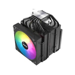 Buy 6PDW120MM ARGB BLACK 120mm CPU AIR COOLER (ARGB, 6 Heatpipes) SAMA in Cyprus, Nicosia, Limassol, Larnaka, Pafos